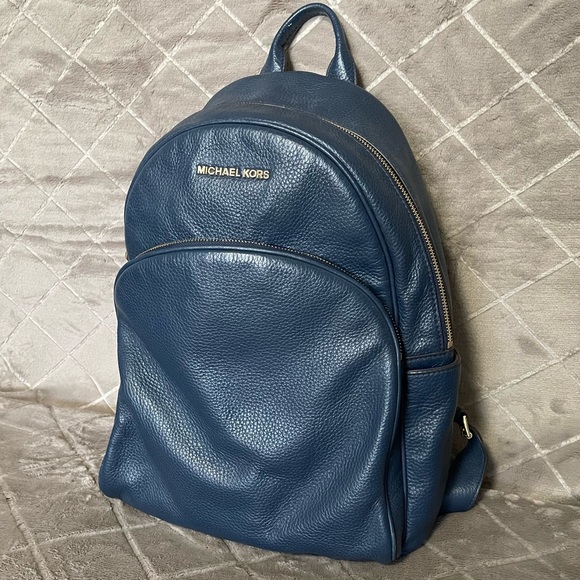 Michael Kors Bags Michael Kors Abbey Backpack Pebbled Leather